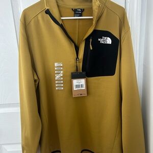 The North Face Gold Quarter-Zip Pullover